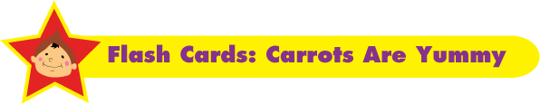 Vegetables Flash Cards Vegetables Flash Cards