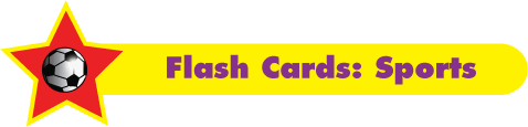 Free sports flash cards. Great for at home or the classroom! Free sports flash cards. Great for at home or the classroom!